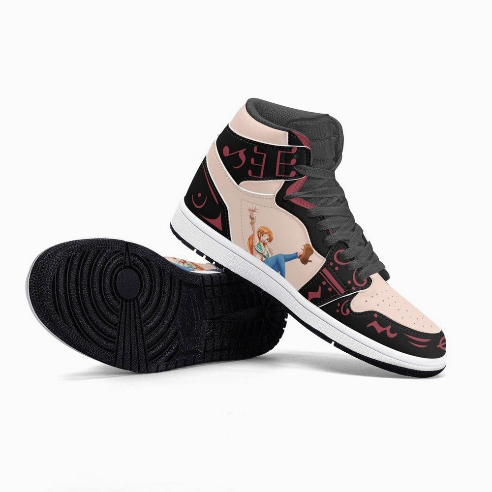 Nami One Piece AJ1 Shoes 5 Nami One Piece AJ1 Shoes - Image 5