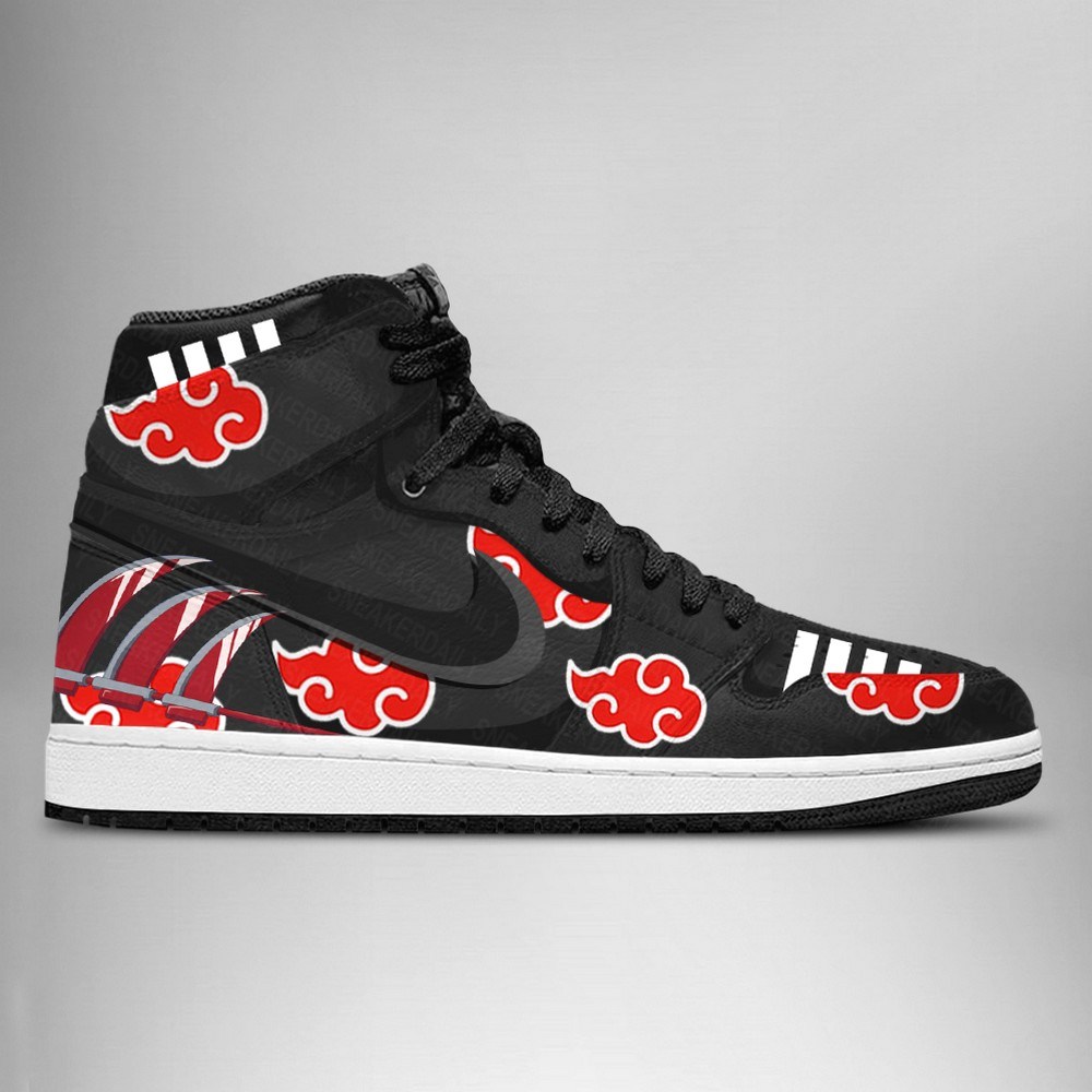Naruto Akatsuki Hidan AJ1 High Top Shoes Version 2 3 Naruto Akatsuki Hidan AJ1 High Top Shoes Version 2 - Image 3
