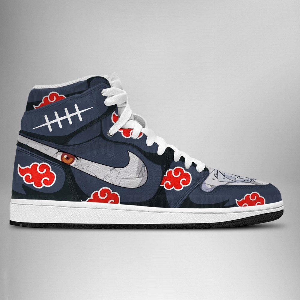 Naruto Akatsuki Konan AJ1 High Top Shoes 3 Naruto Akatsuki Konan AJ1 High Top Shoes - Image 3