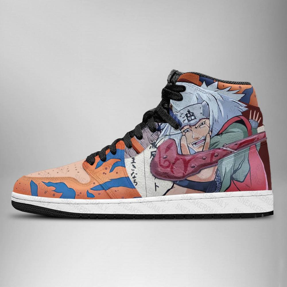 Naruto Jiraiya AJ1 High Top Shoes 3 Naruto Jiraiya AJ1 High Top Shoes - Image 3