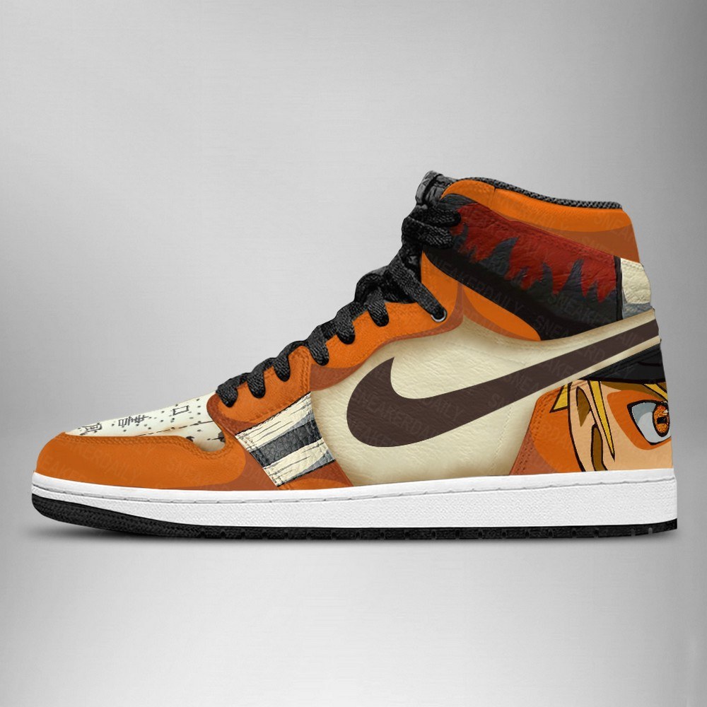 Naruto Sage Mode AJ1 High Top Shoes 3 Naruto Sage Mode AJ1 High Top Shoes - Image 3