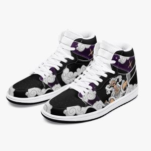 One Piece Luffy White Gear 5 AJ1 High Top Shoes 14 one piece luffy white gear 5 aj1 high top shoes 2