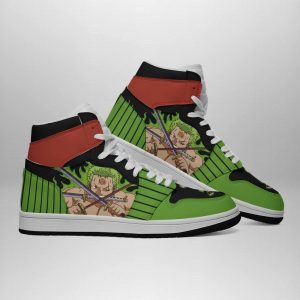 Roronoa Zoro One Piece AJ1 Shoes 9 roronoa zoro one piece aj1 shoes 3 nkouk