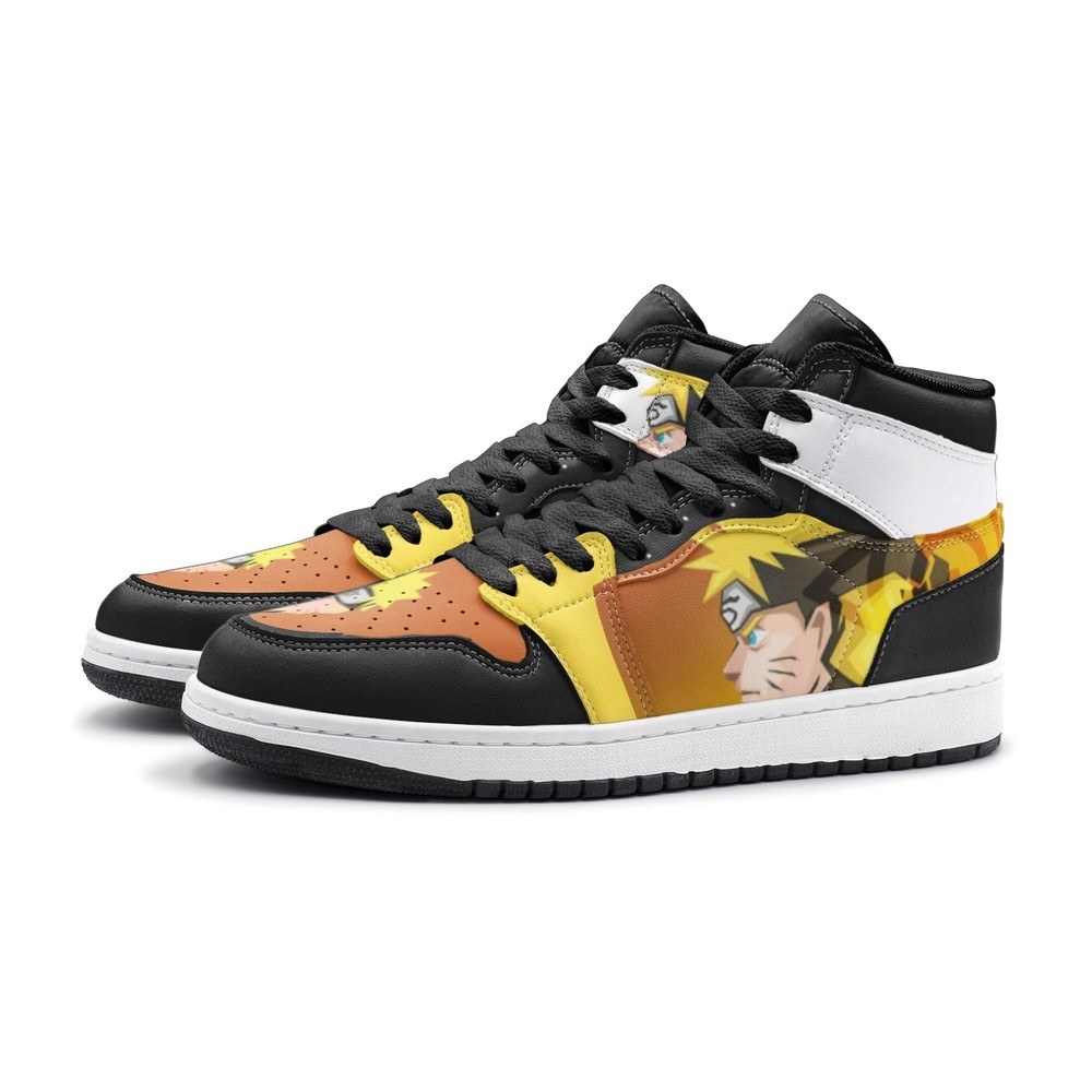 Shippuden Ninja Air Jordan 1 High Top Shoes 3 Shippuden Ninja Air Jordan 1 High Top Shoes - Image 3